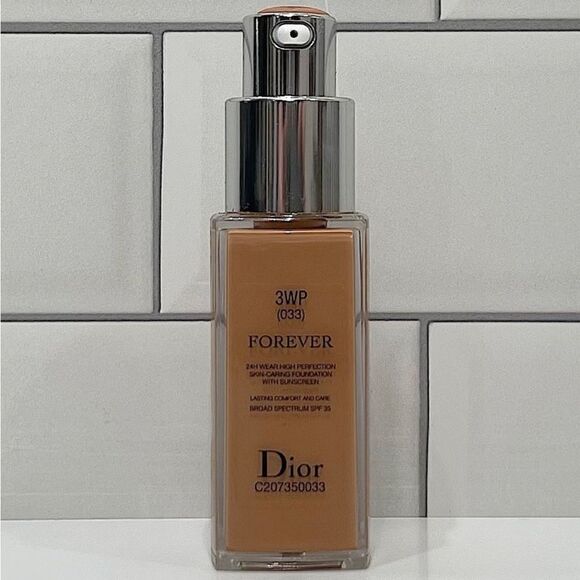Dior 3WP Warm Peach Medium (033) Forever Foundation .67oz - Picture 1 of 1
